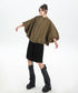 Black Mesh Layered Skirt